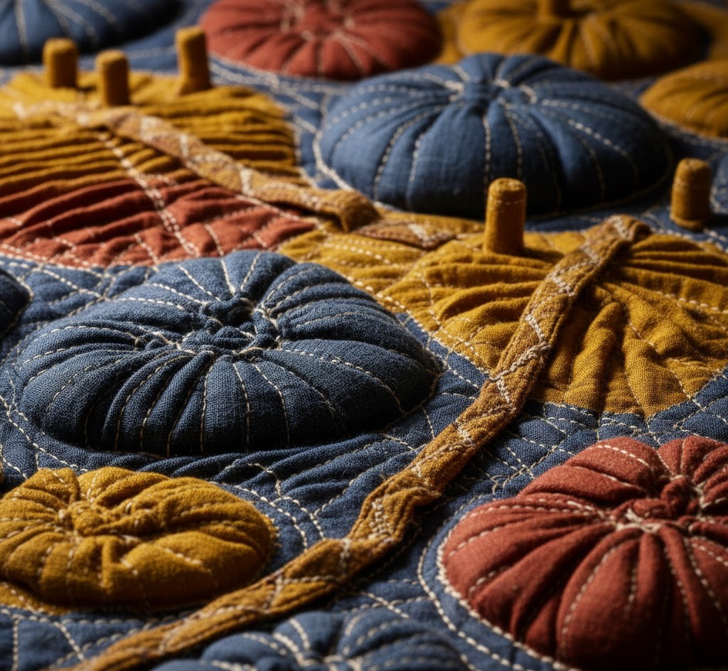 Textured fabric with manipulation techniques